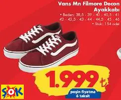 VANS MN FİLMORE DECON AYAKKABI VANS MN FİLMORE DECON AYAKKABI